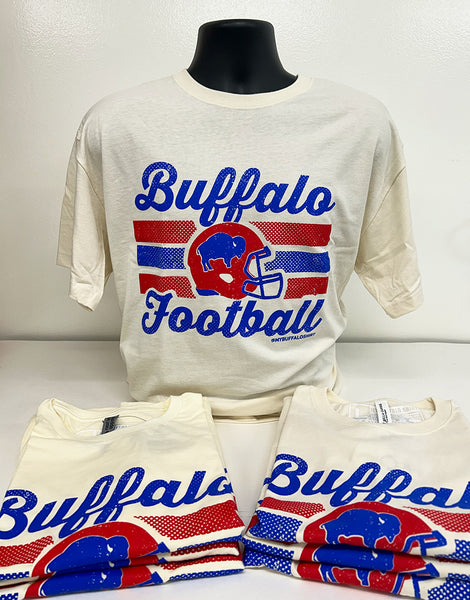 Buffalo Football Script (Natural) t-shirt – My Buffalo Shirt