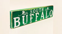 South Buffalo rustic sign