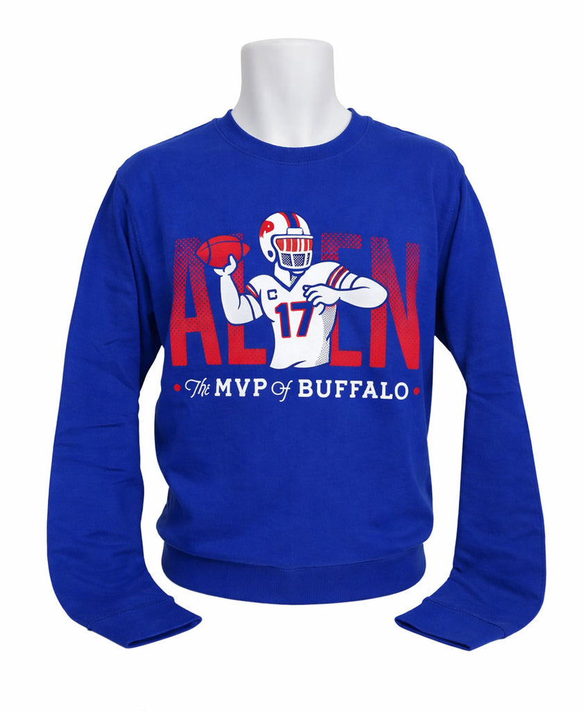 ALLEN: MVP of Buffalo Adult Unisex CREWNECK