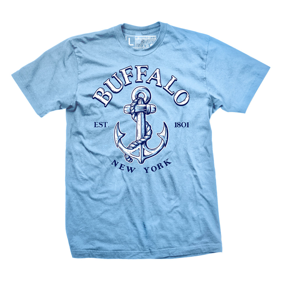 Buffalo Anchor Adult unisex t-shirt