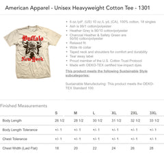 Angry Buffalo Illustration Adult unisex t-shirt