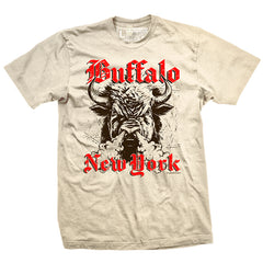 Angry Buffalo Illustration Adult unisex t-shirt