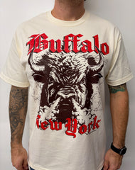 Angry Buffalo Illustration Adult unisex t-shirt