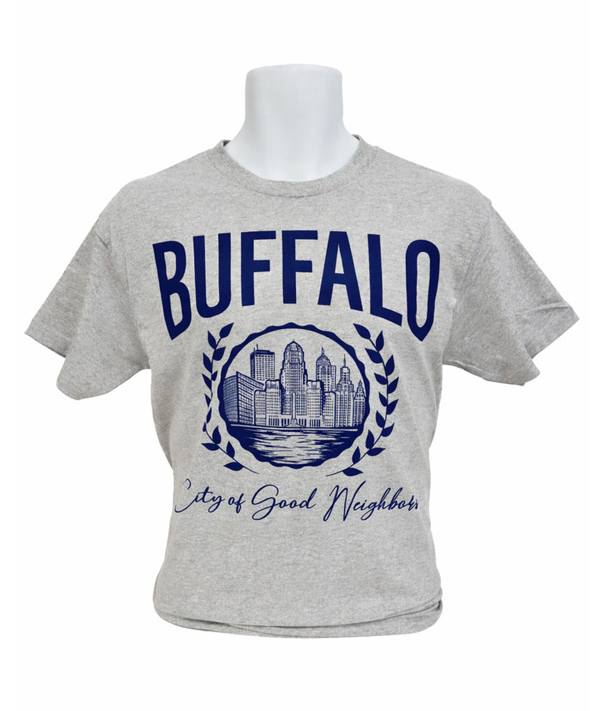 City of Good Neighbors (Heather Grey) Adult unisex t-shirt