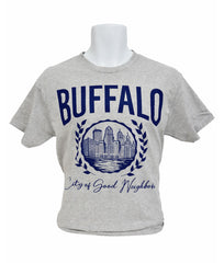City of Good Neighbors (Heather Grey) Adult unisex t-shirt