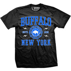 Buffalo, New York City of Good Neighbors crest t-shirt