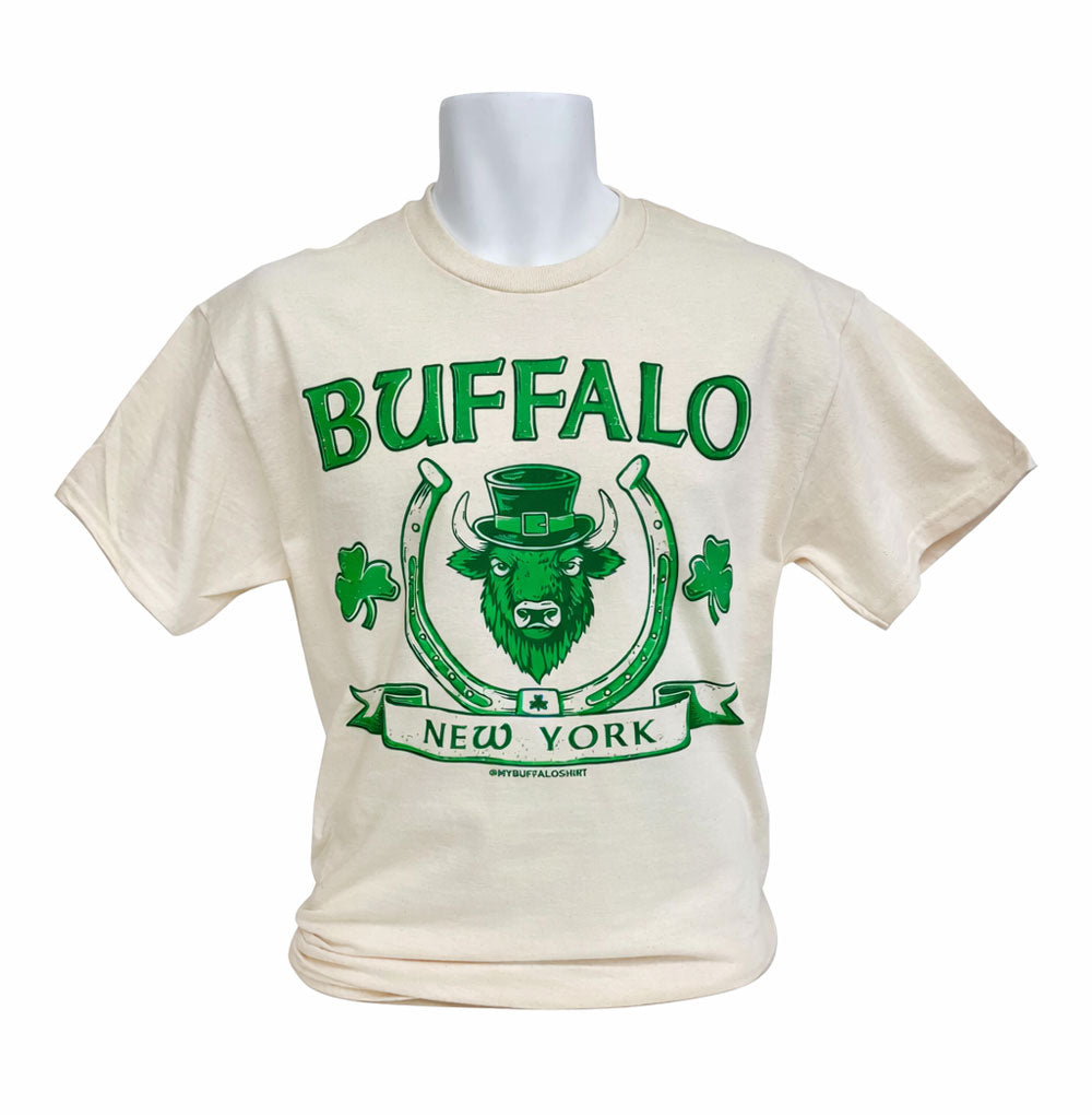 Buffalo NY Irish illustration unisex t-shirt