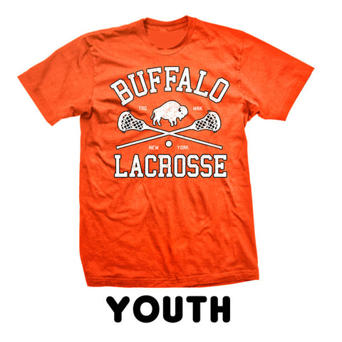 Buffalo Lacrosse (sticks) *YOUTH* t-shirt