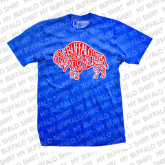 Buffalo Nicknames Adult unisex t-shirt