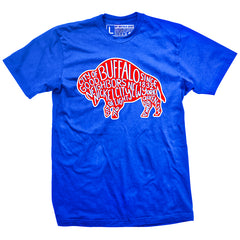 Buffalo Nicknames Adult unisex t-shirt