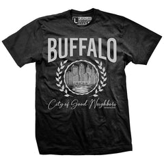 City of Good Neighbors (BLACK) Adult unisex t-shirt