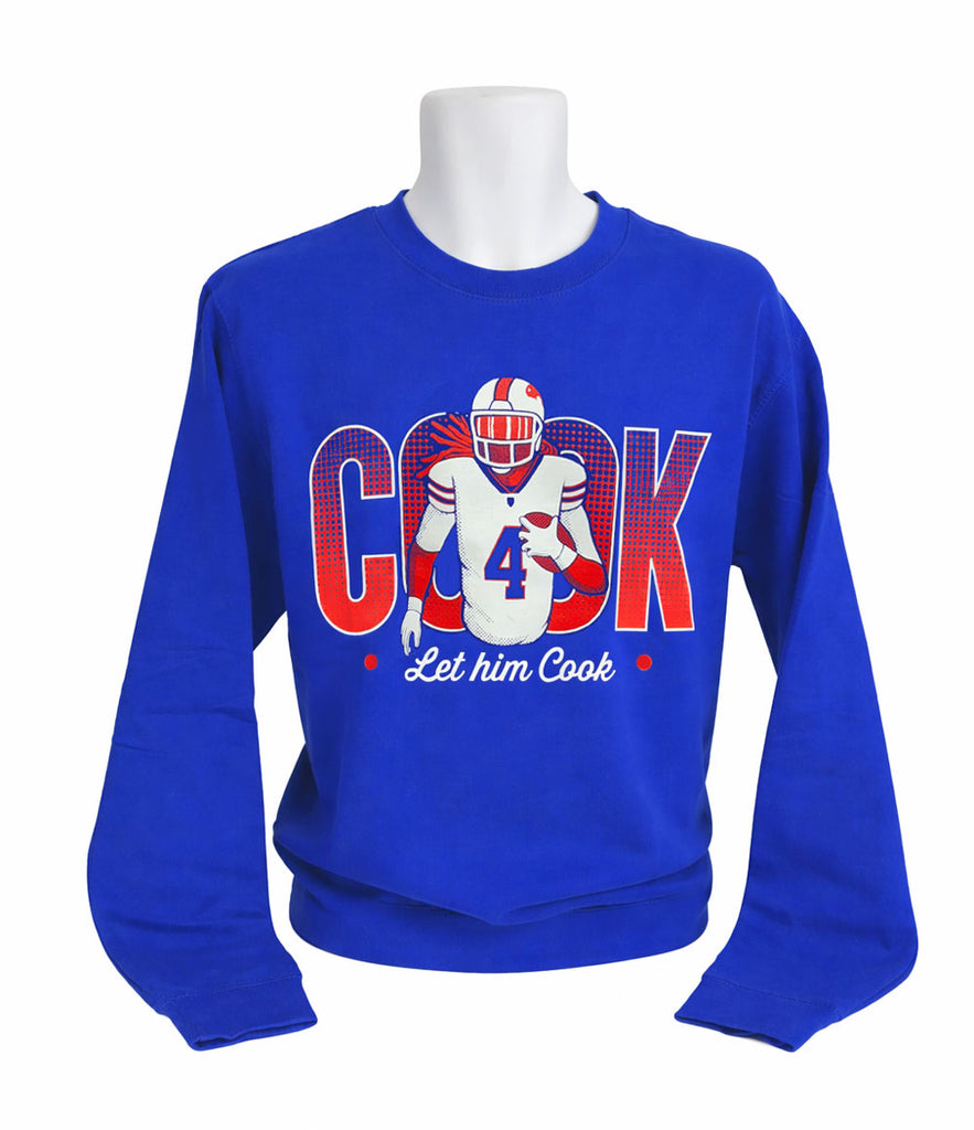 COOK Adult unisex CREWNECK sweatshirt