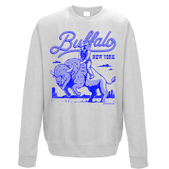 Buffalo Wrangler Adult CREWNECK sweatshirt