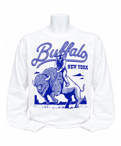 Buffalo Wrangler Adult CREWNECK sweatshirt