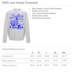 Buffalo Wrangler Adult CREWNECK sweatshirt