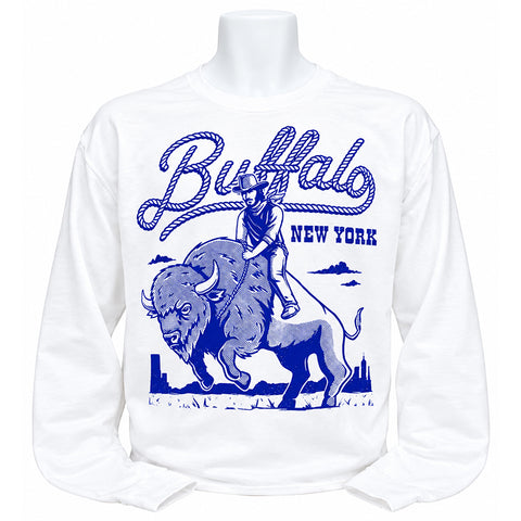 Buffalo Wrangler Adult CREWNECK sweatshirt