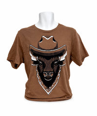 Cowboy Buffalo Adult unisex t-shirt