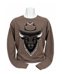 Cowboy Buffalo Adult Unisex CREWNECK