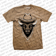 Cowboy Buffalo Adult unisex t-shirt