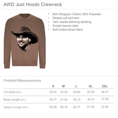 Cowboy Josh unisex Adult CREWNECK sweatshirt