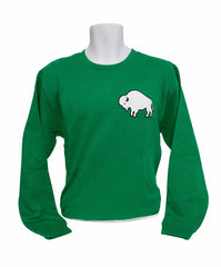 Buffalo Irish Art Collage Adult Unisex CREWNECK