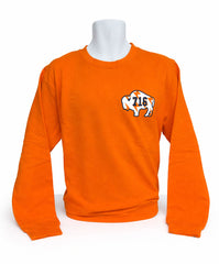 Buffalo LAX Art Collage Adult Unisex CREWNECK