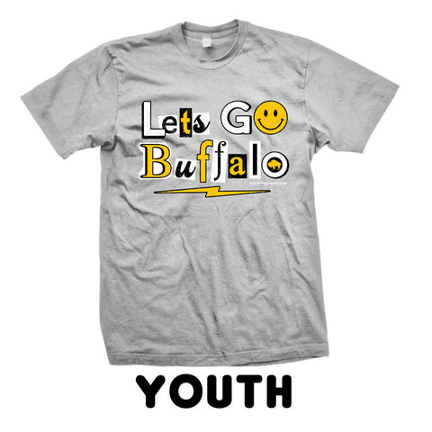 Lets Go Buffalo Smiley Edition *YOUTH* t-shirt