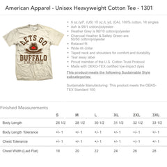 Let's Go Buffalo Cowboy Hat Adult unisex t-shirt