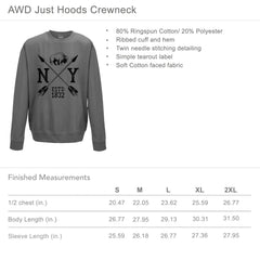 NY Arrows unisex Adult CREWNECK sweatshirt