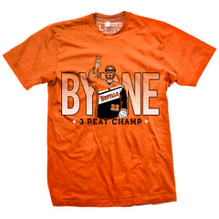 "BYRNE" 3-Peat champion Buffalo Lacrosse t-shirt