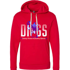 #14 DIGGS : catching passes & breaking records HOODIE