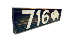 716 Buffalo v2 rustic sign
