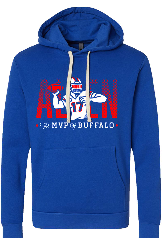 #17 ALLEN : MVP of Buffalo Hoodie