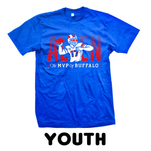#17 the MVP of Buffalo : ALLEN *YOUTH* t-shirt