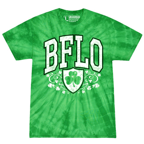 BFLO Irish tie-dye t-shirt