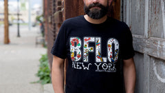 BFLO tattoo (Heather Black) t-shirt