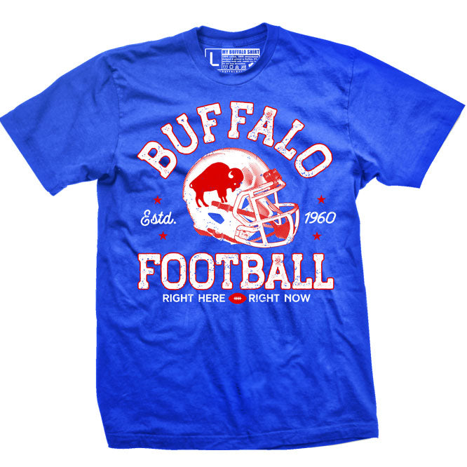Buffalo Football Right Here right now t-shirt