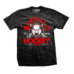 Buffalo Hockey Club (BLACK RETRO) t-shirt