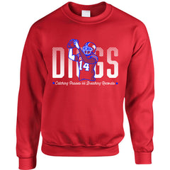 #14 DIGGS : Breaking records Adult Unisex CREWNECK