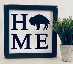 9" x 9" HOME Farmhouse sign