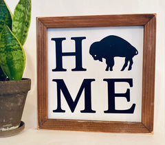 9" x 9" HOME Farmhouse sign