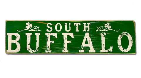 South Buffalo rustic sign