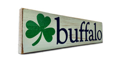 Buffalo Irish rustic sign