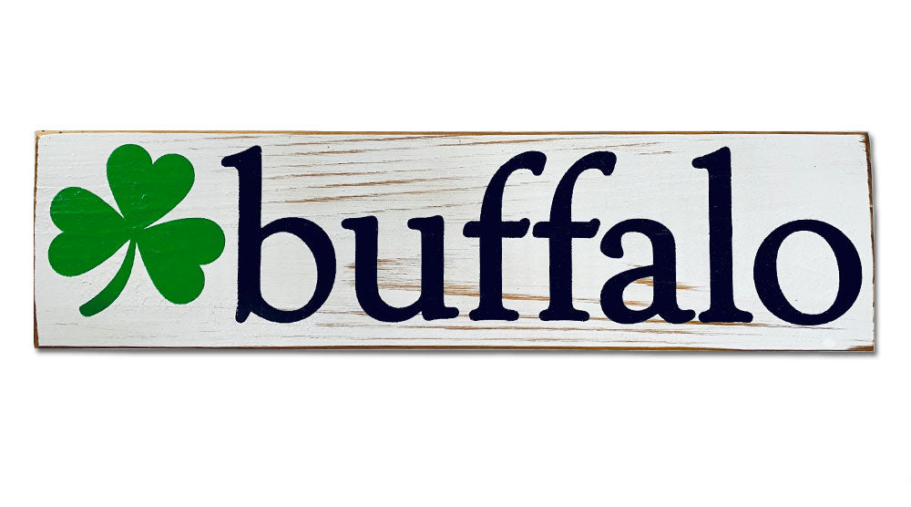 Buffalo Irish rustic sign