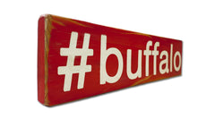 #buffalo rustic sign