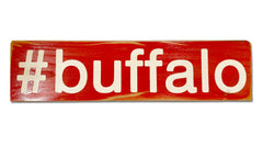 #buffalo rustic sign