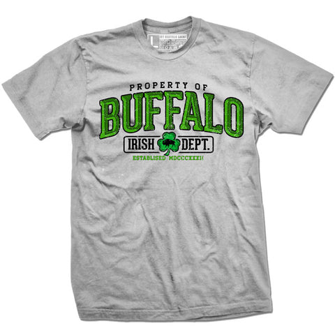 Property of Buffalo Irish Department (V2) t-shirt