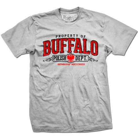 Property of Buffalo Polish Department t-shirt